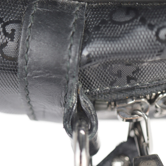 GUCCI GG Implement Boston Bag Coated Black - Picture 7 of 9